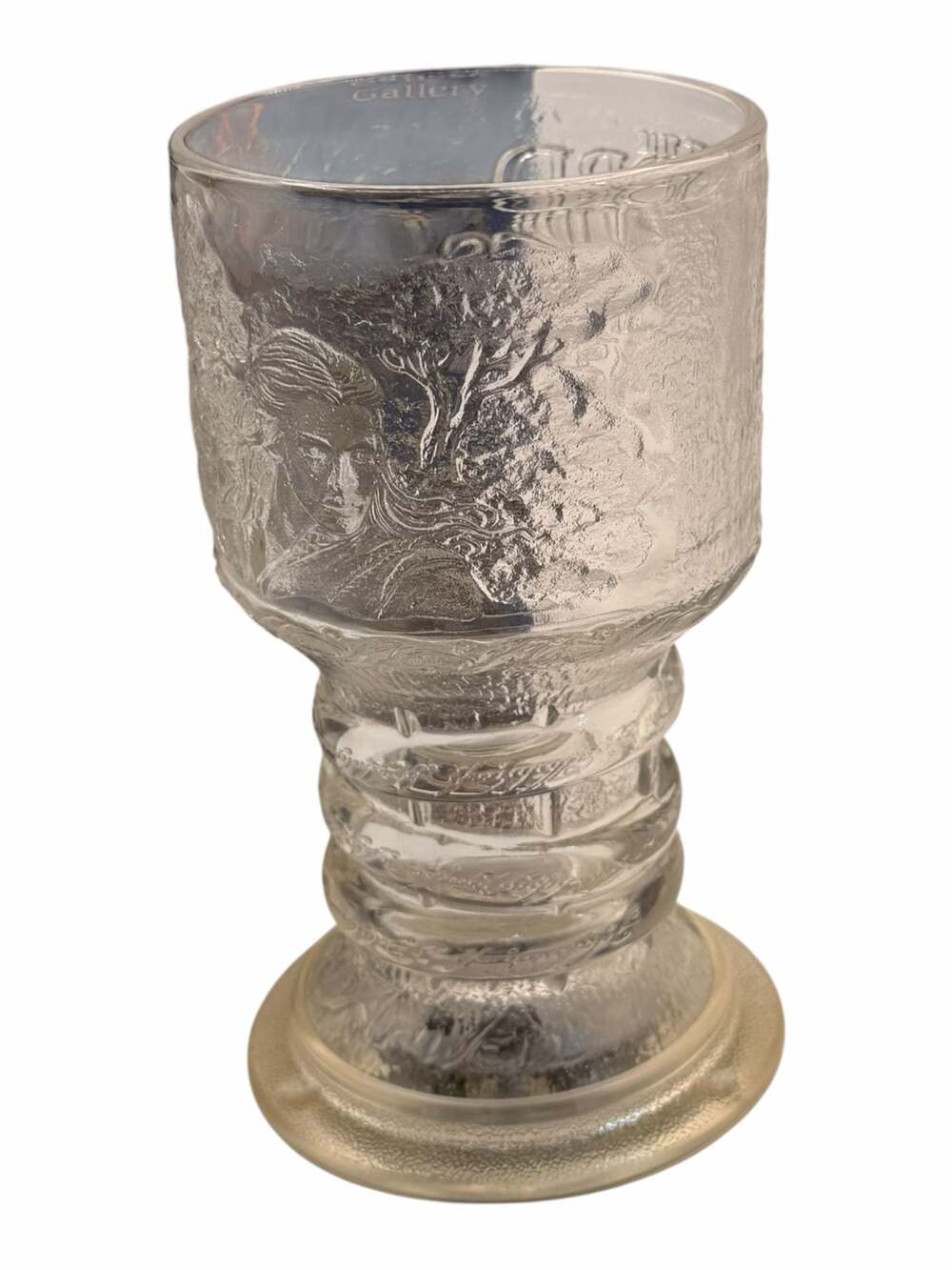 Burger King 2001 Lord of the Rings Arwen Light Up Glass Goblet with Box